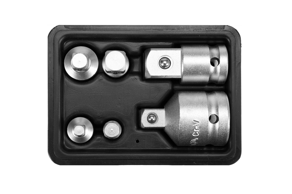 YATO YT-10671 kit de réduction 1/2"-3/8" 6 pièces.