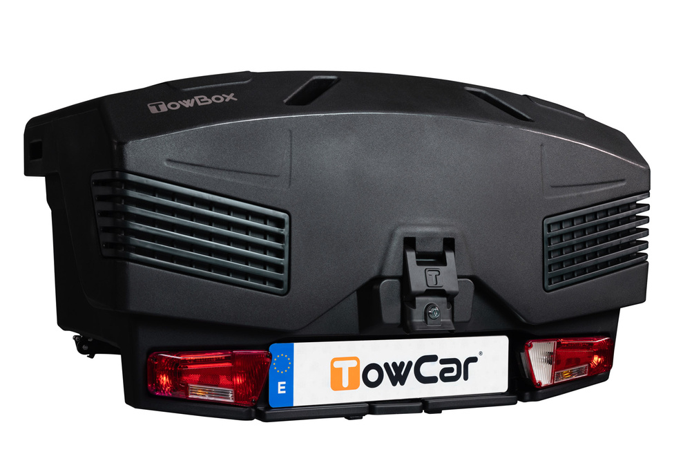 Towbox EVO Urban Black - Coffre de rangement pour barres de remorquage