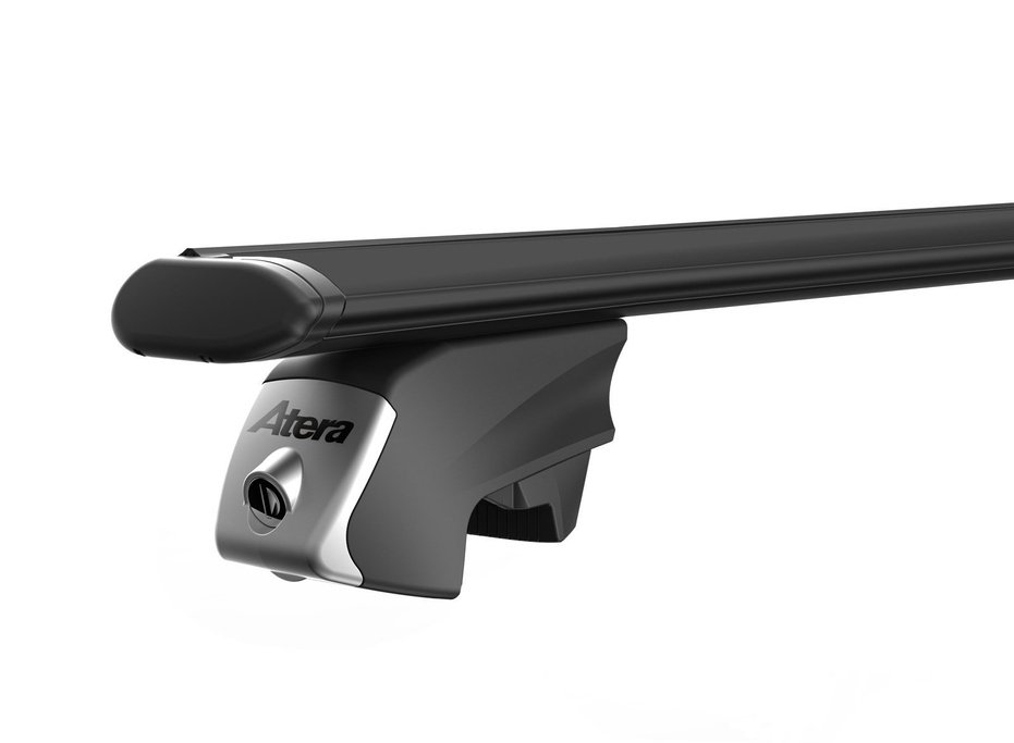 Galerie de toit en aluminium Atera Signo RT 048237 Noir (137 cm) pour rails