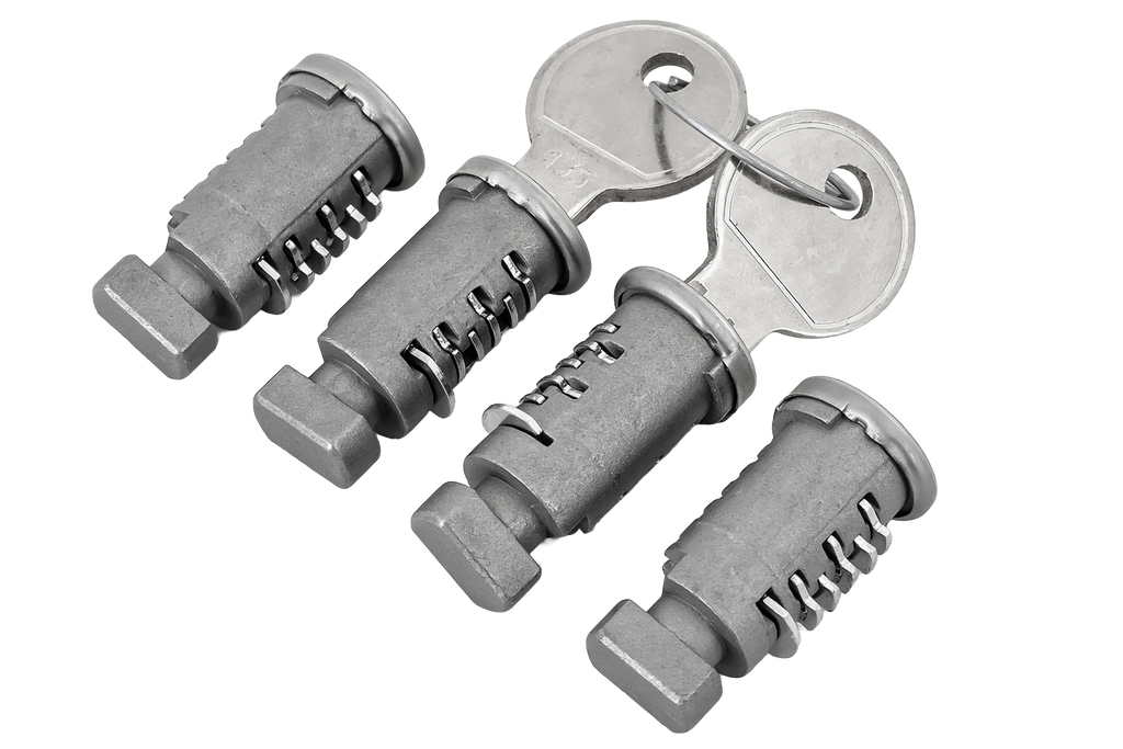 Atera slot- en sleutelset (4 stuks + 2 sleutels) 083010
