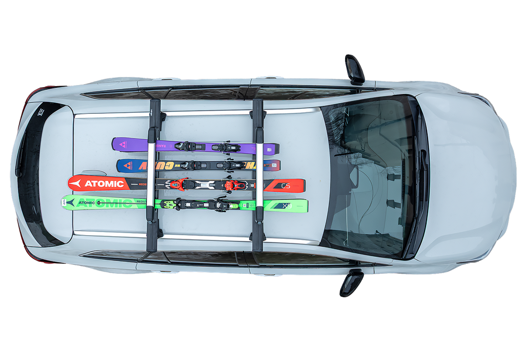 Inter Pack Frostline 4 - support en aluminium pour 4 paires de skis ou 2 snowboards