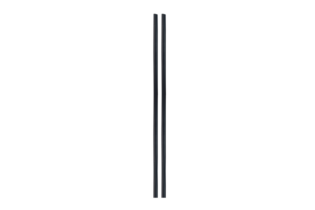 LAMPA Contour deurrandbeschermingsstrips, 2 stuks, zwart