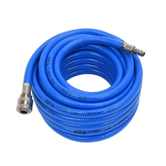 YATO YT-24224 versterkte PVC-pneumatische slang met snelkoppelingen 10 mm × 10 m