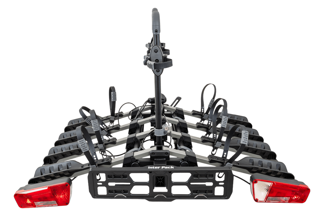 Inter Pack New Spider 4 - porte-vélos sur attelage pour 4 vélos