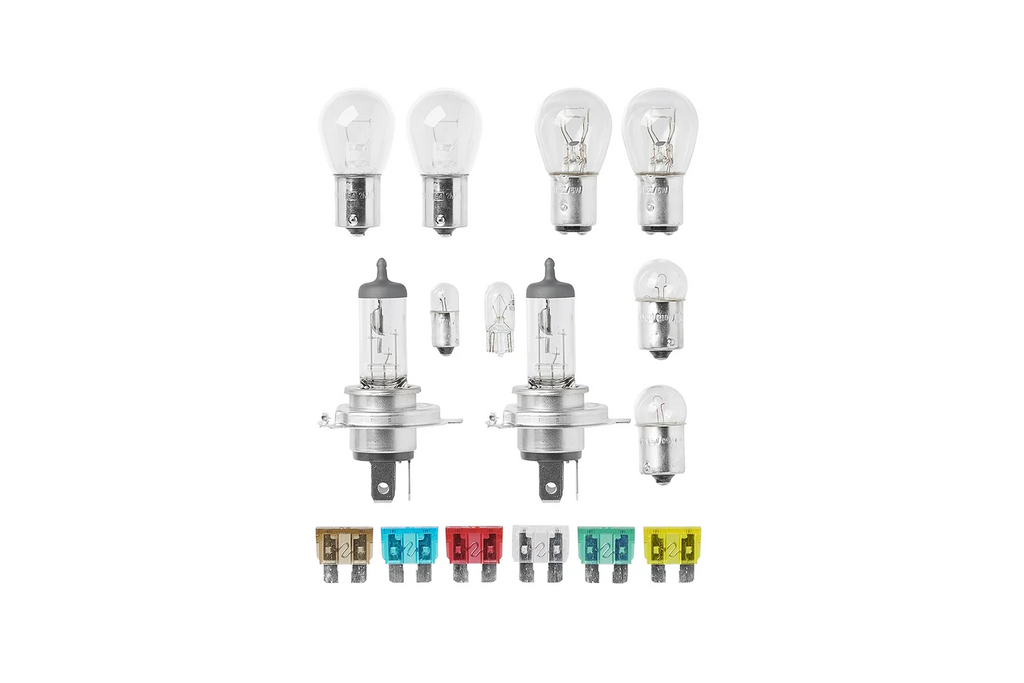 Kit d'ampoules H4 pour camping-car et voiture ProPlus 410134, lot de 16 ampoules de rechange