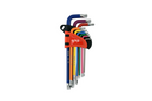 Jeu de clés Torx YATO YT-05633 T10-T50 9 pièces.