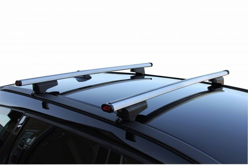 Barres de toit universelles G3 CL 60.110 pour rails en aluminium traditionnels et intégrés