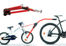 Trail Angel - barre de remorquage pour vélo enfant (rouge)