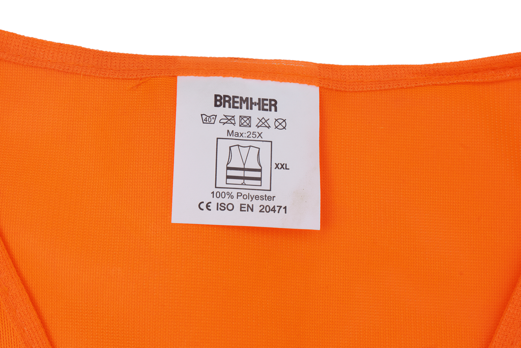 Gilet réfléchissant orange HERMON XXL