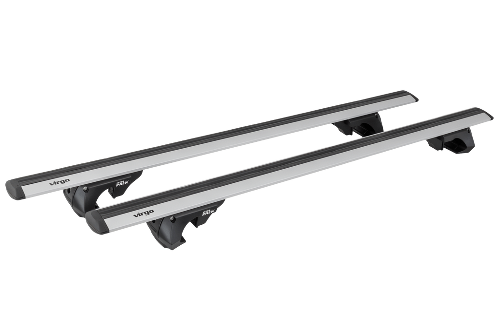 Barres de toit Inter Pack Virgo RR 135 (G2) pour rails ouverts