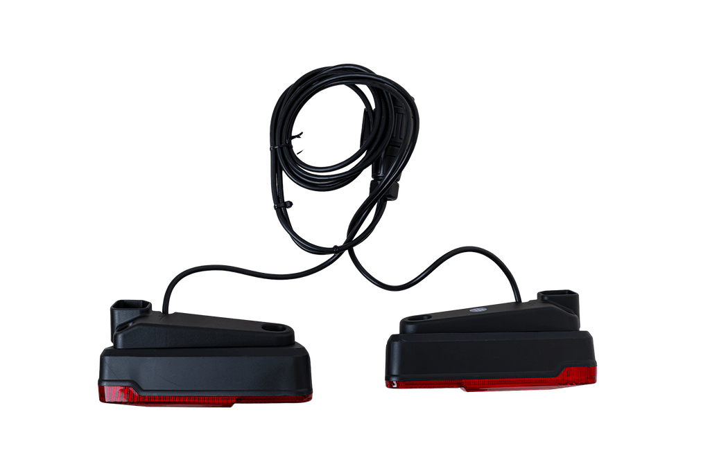 Feux de plateforme pour vélo Spider avec faisceau inclus (pack Inter Pack).