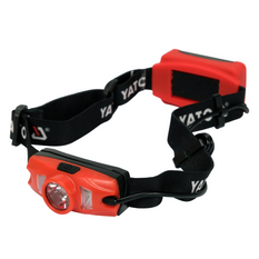 Latarka czołowa YATO YT-08596 LED tylne światło ostrzegawcze 500lm
