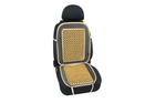 Coussin de siège auto LAMPA Evoluzione en perles de bois ivoire, tapis de siège auto