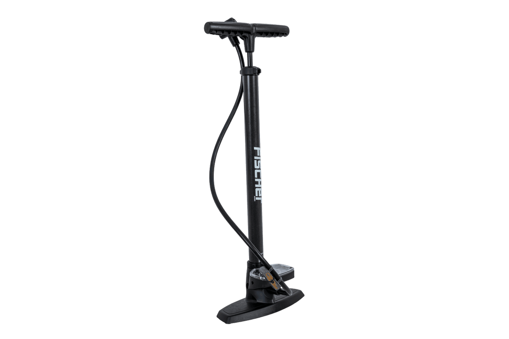 Universele fietspomp met drukmeter FISCHER 85580