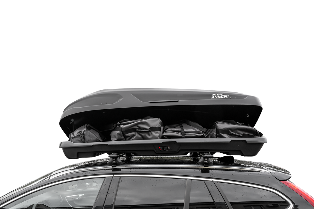 Coffre de toit Inter Pack Monsun M, noir mat