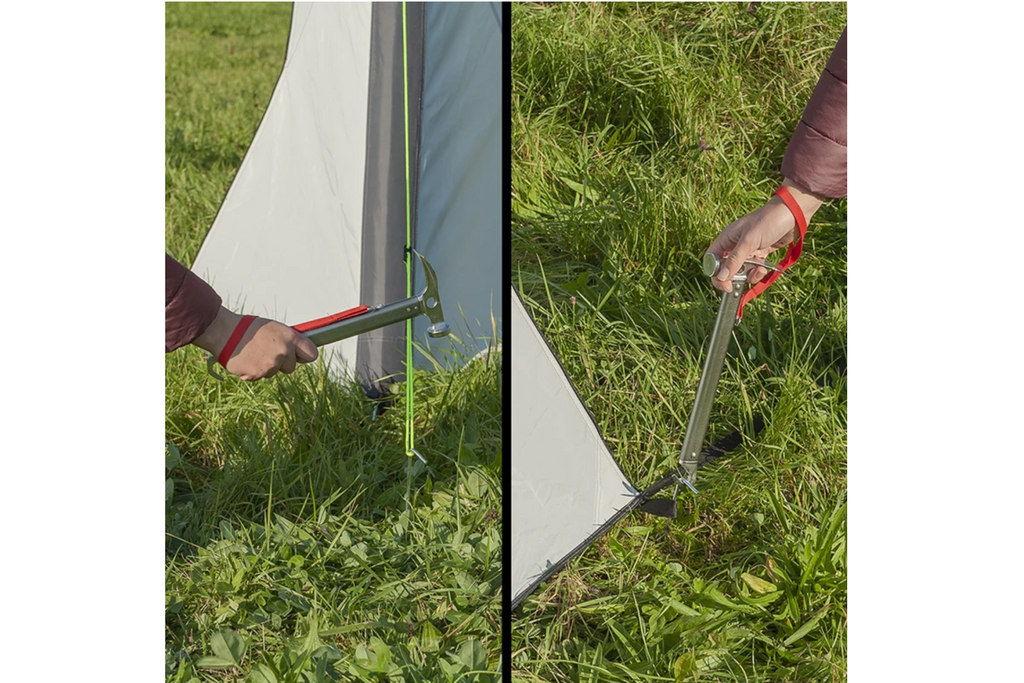 Marteau de camping multi-usages ProPlus 361751 pour arracher les piquets