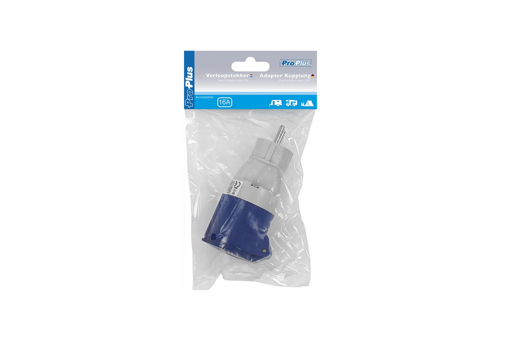 Adaptateur avec prise CEE 16A avec contact de protection ProPlus 373518