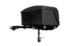 Coffre de rangement Towbox Camper Alpha noir LED (long) - coffre à bagages monté sur attelage