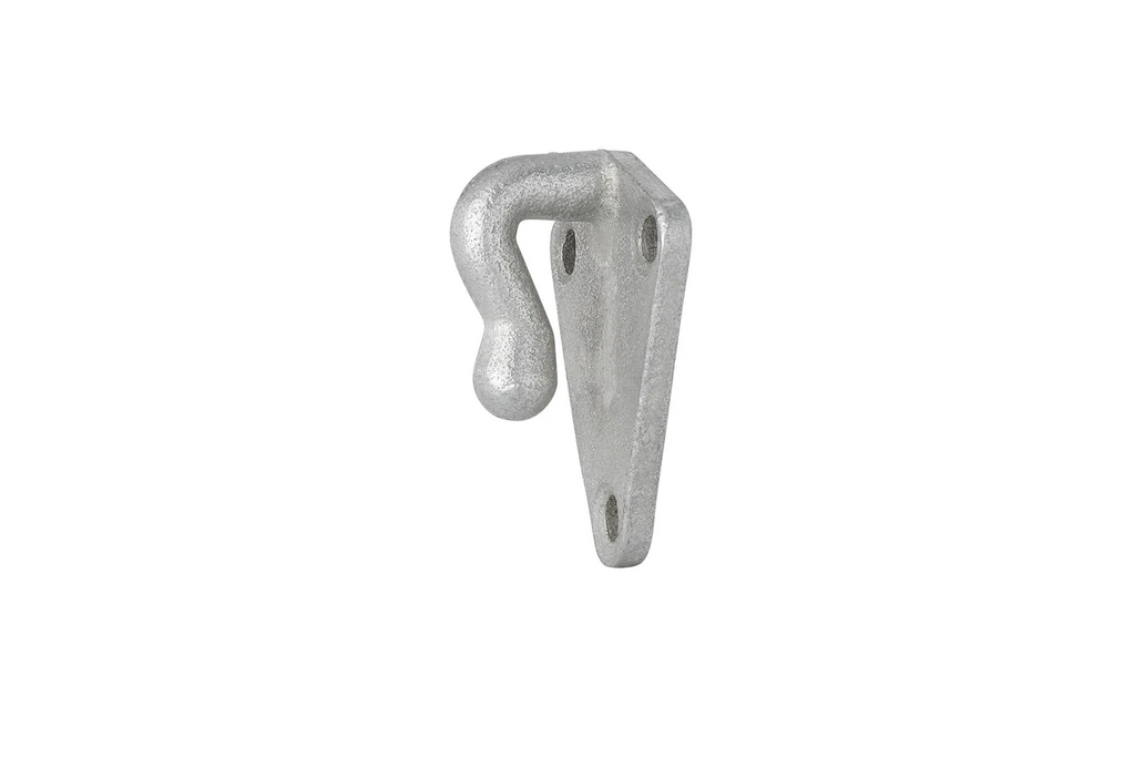 Crochet latéral ProPlus 342151 pour la fixation de la bâche et des sangles de remorque