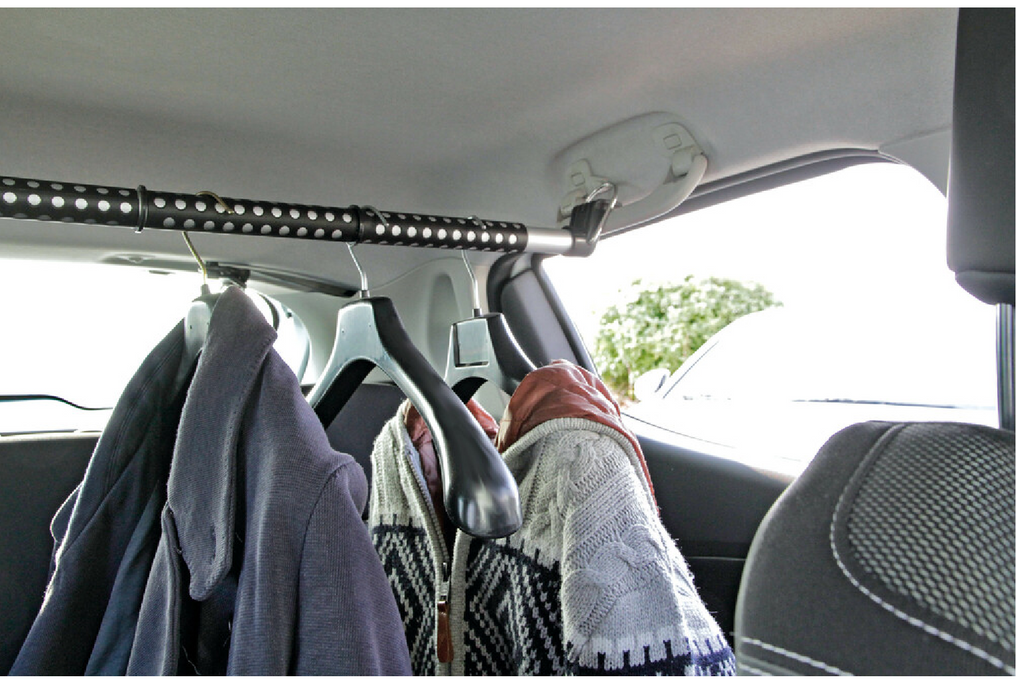 Tringle à vêtements de voiture LAMP extensible 90-160 cm
